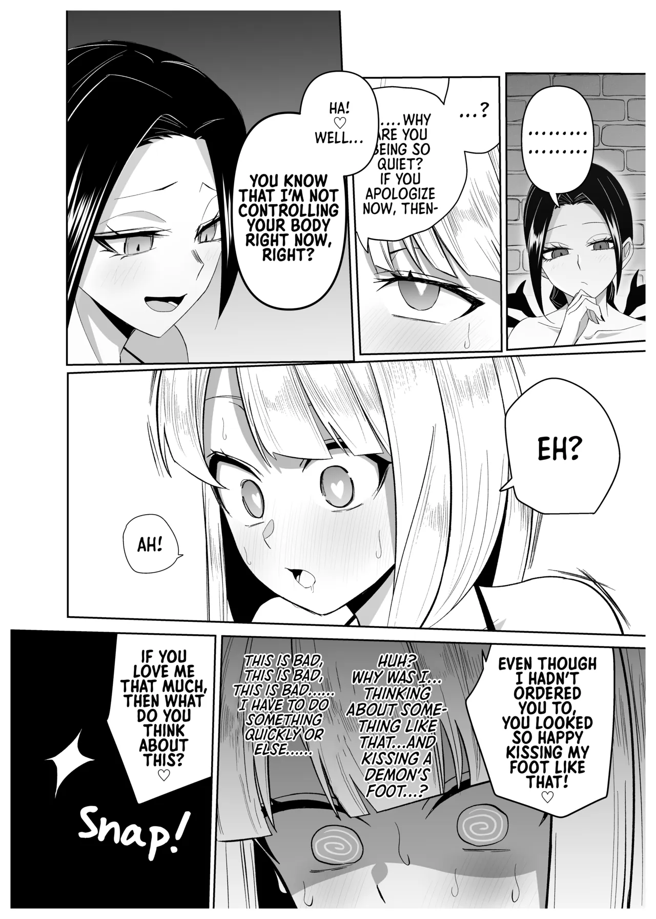 [Daraku-ya (zerozero)] Yuri Sennou Goudoushi 3 Omiashi ni toushi | Yuri Brainwashing Goudoushi 3: Enraptured by Enchanting Feet (excerpt) [English] [Morally Bankrupt Wizard Translations] [Digital] - Page 10