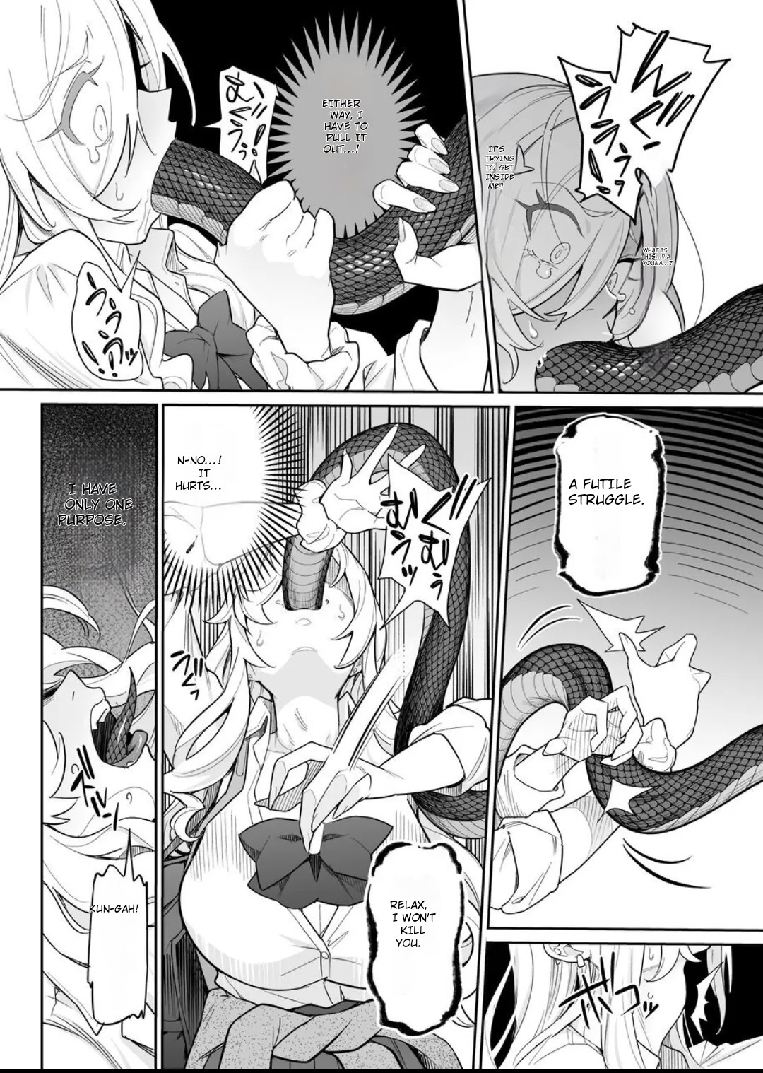 [Hyoui Lover (Ame no Machi)] Fallen Deity ~Venomous Fangs That Infect and Devour the Fox Goddess and the JK~ [English] [AI Translation] - Page 12