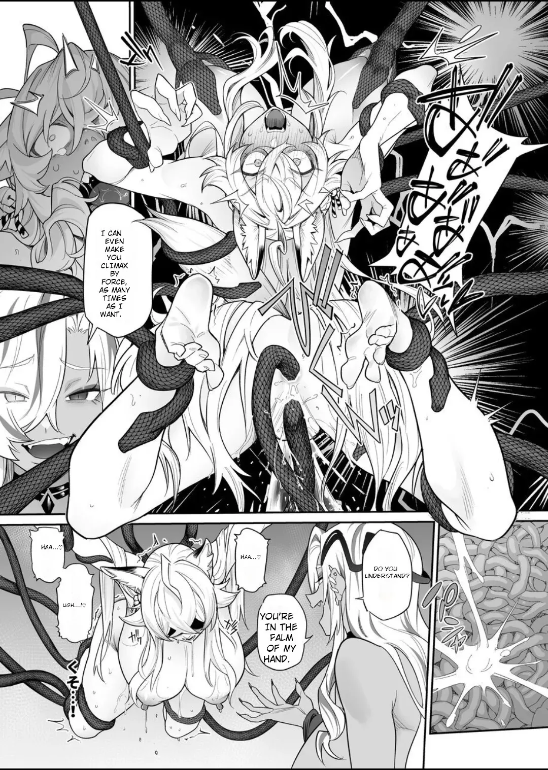 [Hyoui Lover (Ame no Machi)] Fallen Deity ~Venomous Fangs That Infect and Devour the Fox Goddess and the JK~ [English] [AI Translation] - Page 52