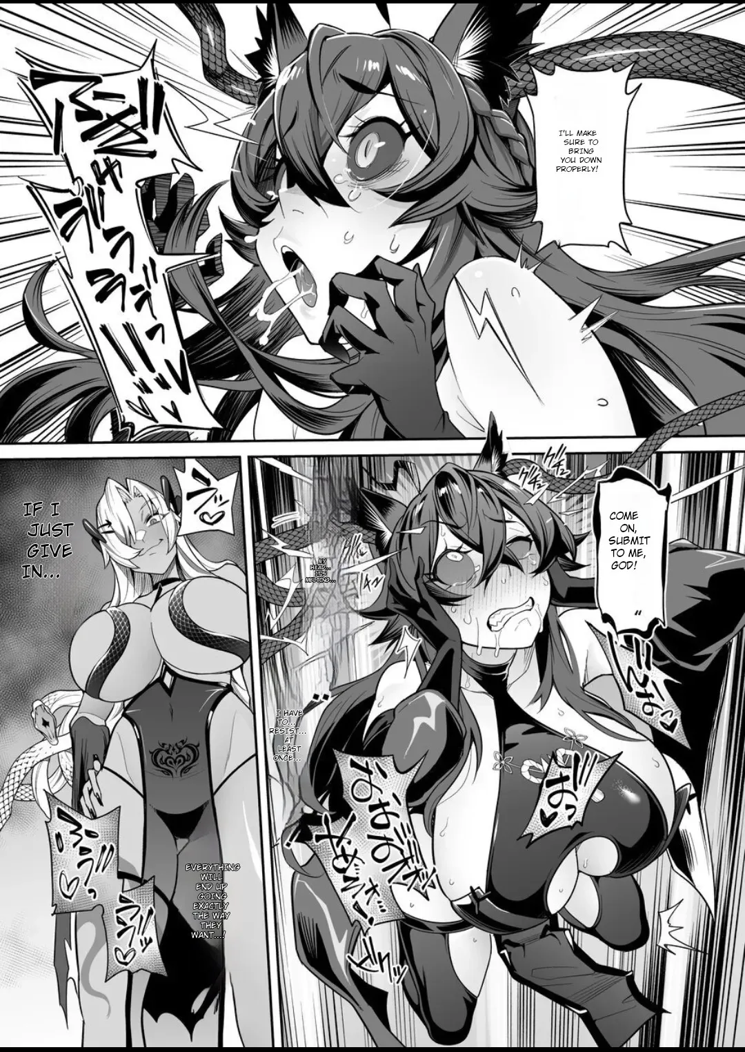 [Hyoui Lover (Ame no Machi)] Fallen Deity ~Venomous Fangs That Infect and Devour the Fox Goddess and the JK~ [English] [AI Translation] - Page 62
