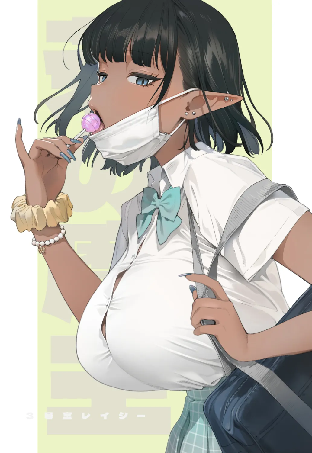 [Master of Tea & Chaos Studio (Sencha Bashira, Mugicha Bashira)] Yosei Shoukan 3-goushitsu Lacy ~Kasshoku Hada Elf o Shimei Shita Dotei Orc~ 1 | 精灵妓院 3号技师蕾西～指名了褐色肌肤精灵的处男兽人先生～ 1 [Chinese] [白杨汉化组] [Decensored] - Page 54