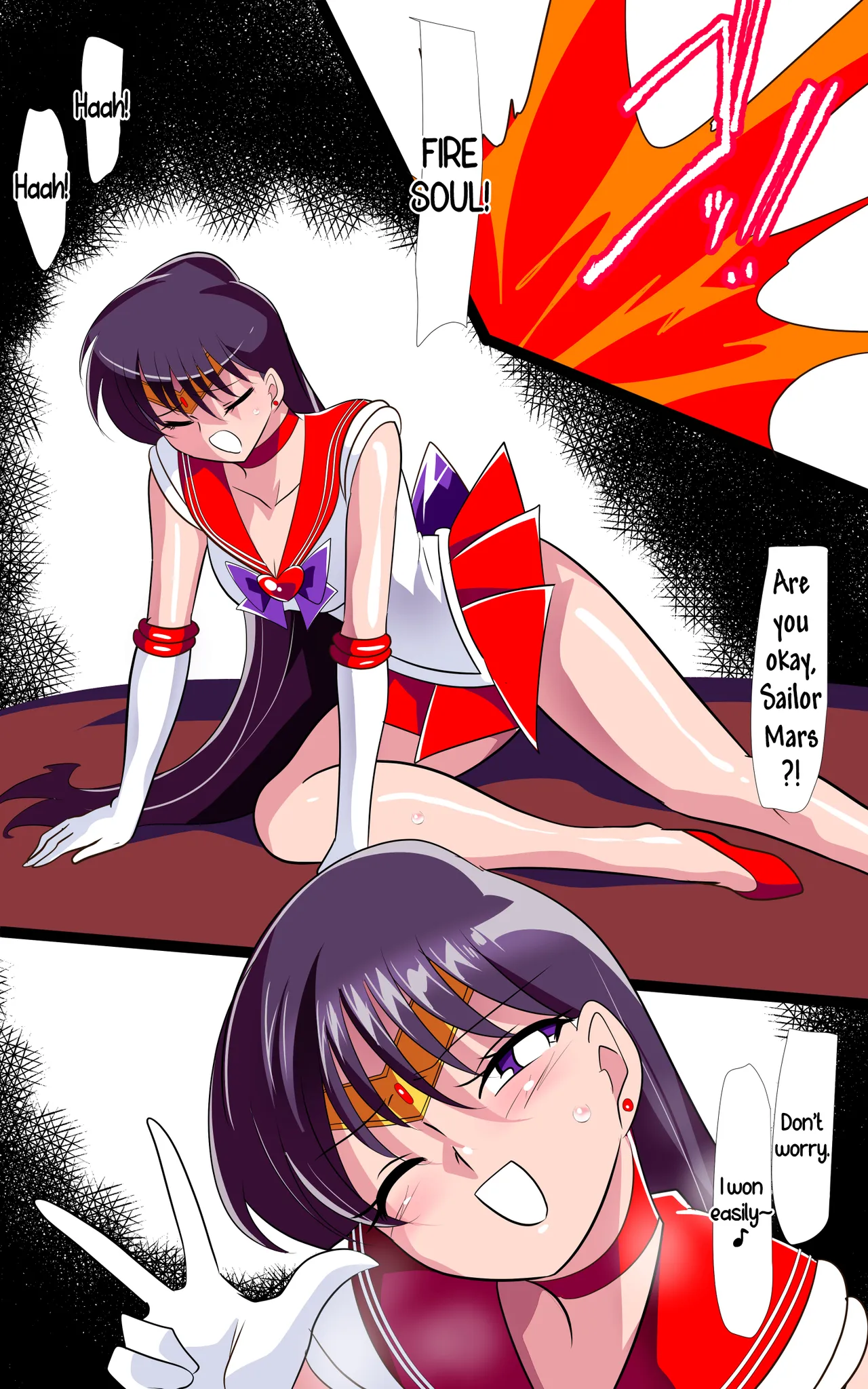 [Warabimochi] Kasei no Haiboku 2 Taiketsu! Rouraku Senyou Chinpo Zenpen | Defeat of Mars 2 Showdown With The Cock Customized For Persuasion Part 1 (Bishoujo Senshi Sailor Moon) [English] [Rinruririn] - Page 24