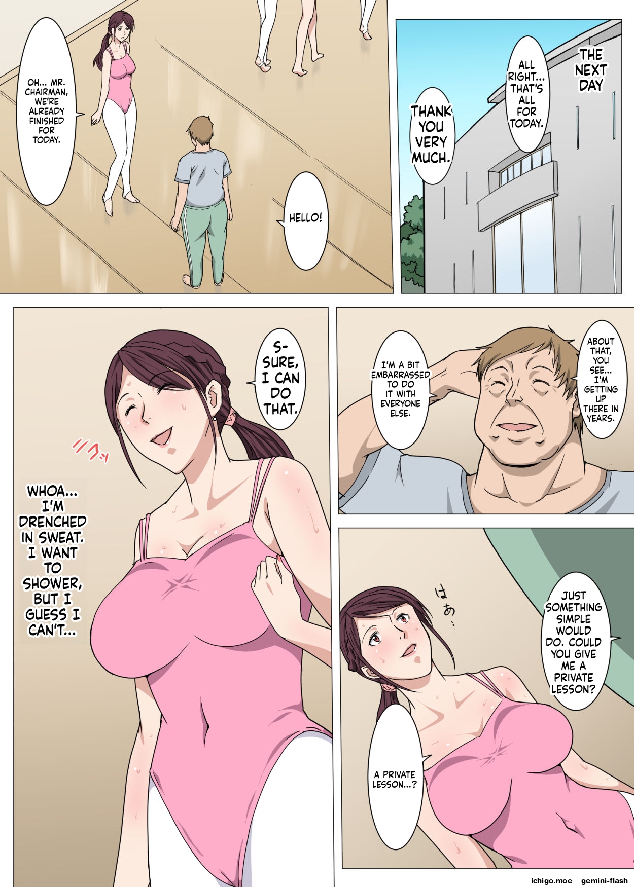 [Pairesshu] Nerawareta Yoga Koushi Tsuma ~Miki~ | TARGETED YOGA INSTRUCTOR WIFE: MIKI [English] - Page 5