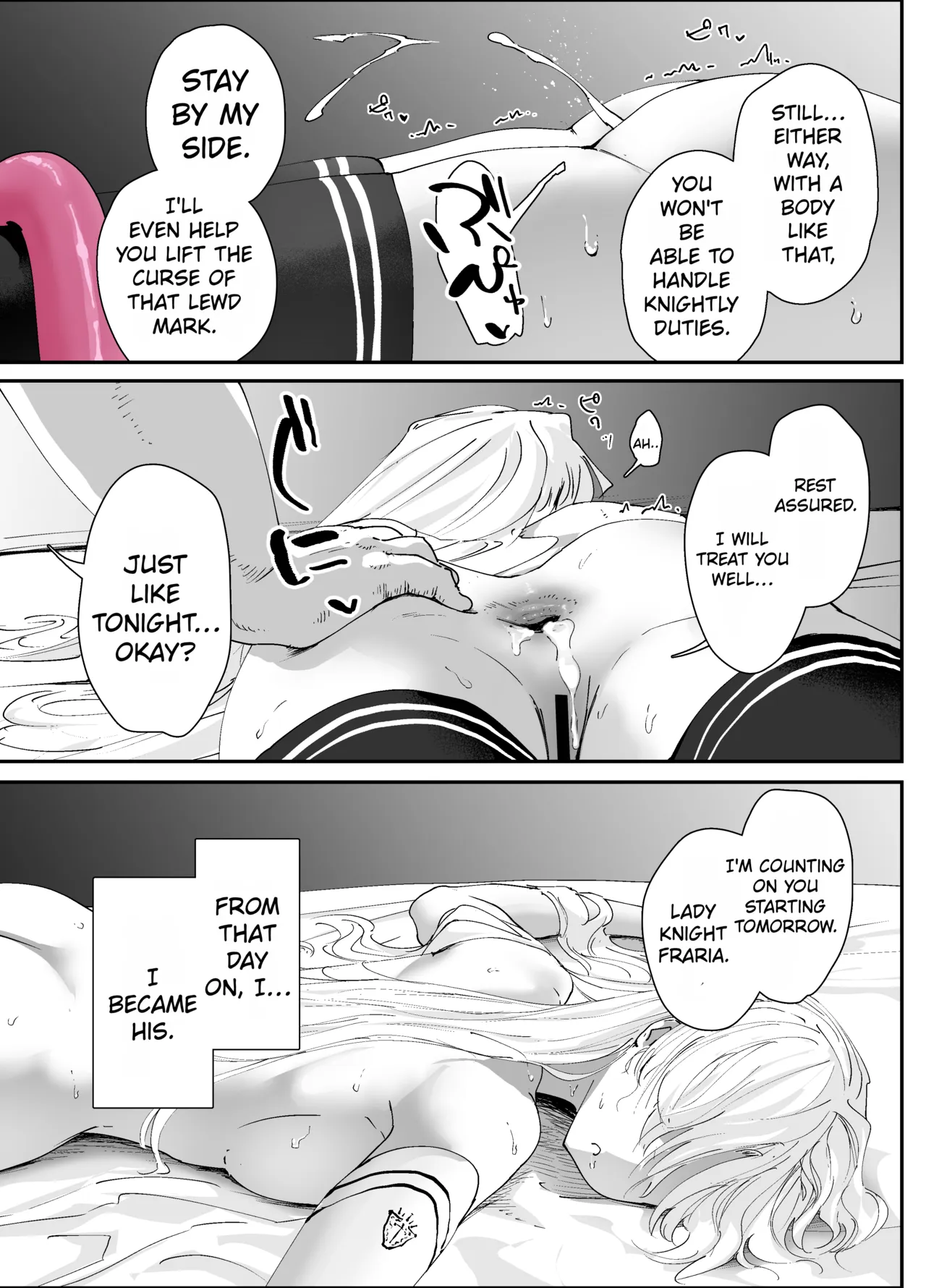 [Nadayuiya (Nadayui)] Watashi no Anal wa Yowakunai!! 2 ~Onna Kishi-sama ga Futatabi Anal Jelly ni Kussuru Made….~ | My anus isn't weak!! 2 ~The female knight succumbs to the anal jelly once again...~ [English] - Page 33