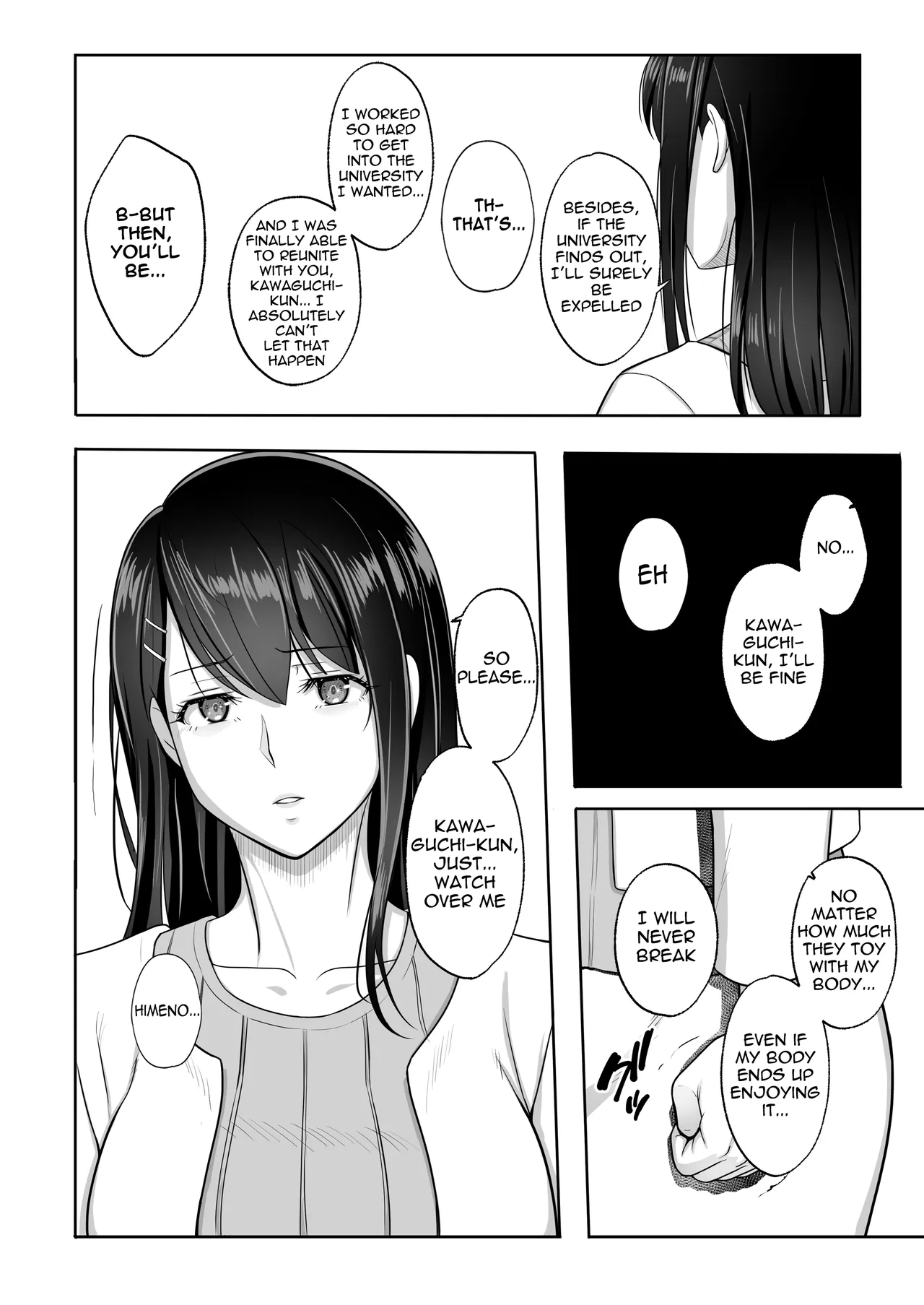 [Umour] Saikai shita Hatsukoi wa, Shinkan no Yoru ni Chiru | The reunion with my first love fades away on the night of the welcome party [English] [meganekun_tl] - Page 26