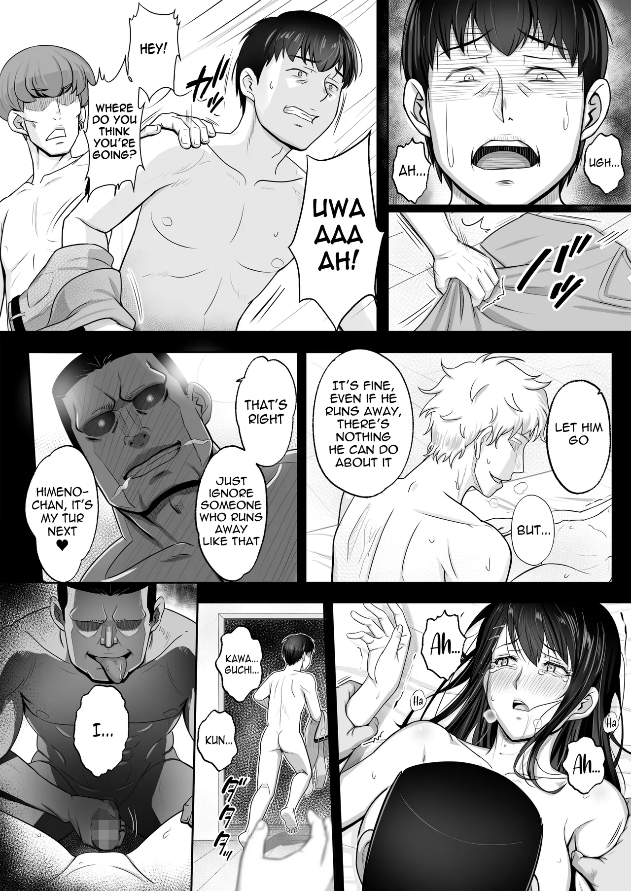 [Umour] Saikai shita Hatsukoi wa, Shinkan no Yoru ni Chiru | The reunion with my first love fades away on the night of the welcome party [English] [meganekun_tl] - Page 34