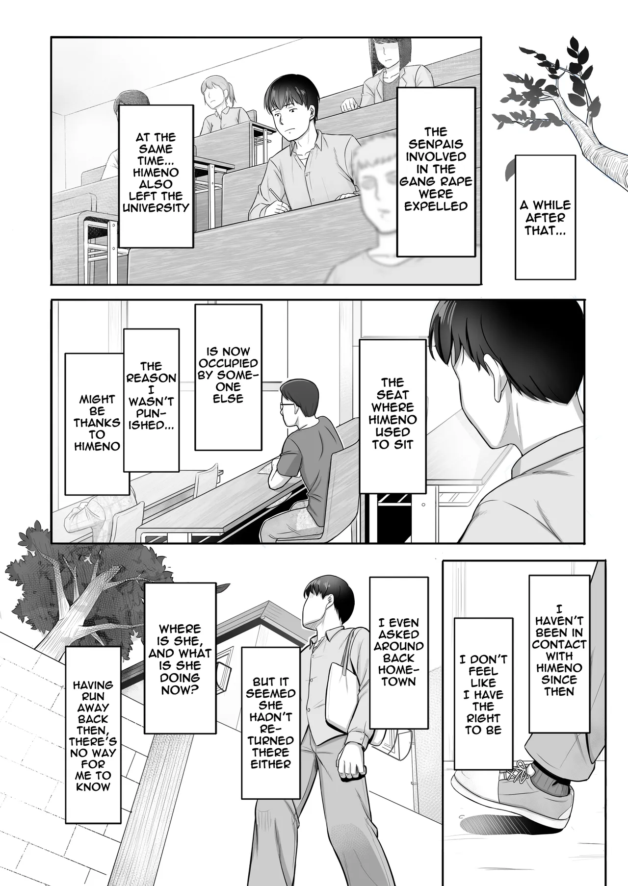 [Umour] Saikai shita Hatsukoi wa, Shinkan no Yoru ni Chiru | The reunion with my first love fades away on the night of the welcome party [English] [meganekun_tl] - Page 35