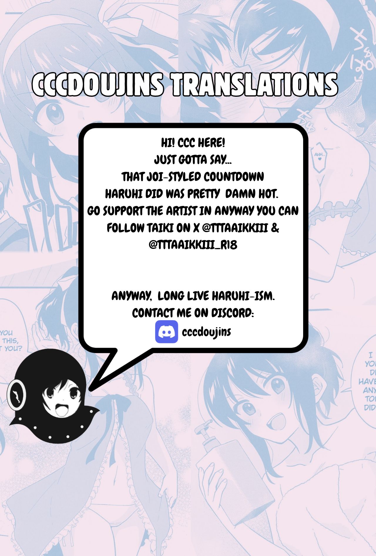 (C108) [Niwatoritowani (Taiki)] Amaete Ii wa yo  | It's ok to be spoiled a little (Suzumiya Haruhi no Yuuutsu) [English] [CCCdoujins Translations] - Page 35
