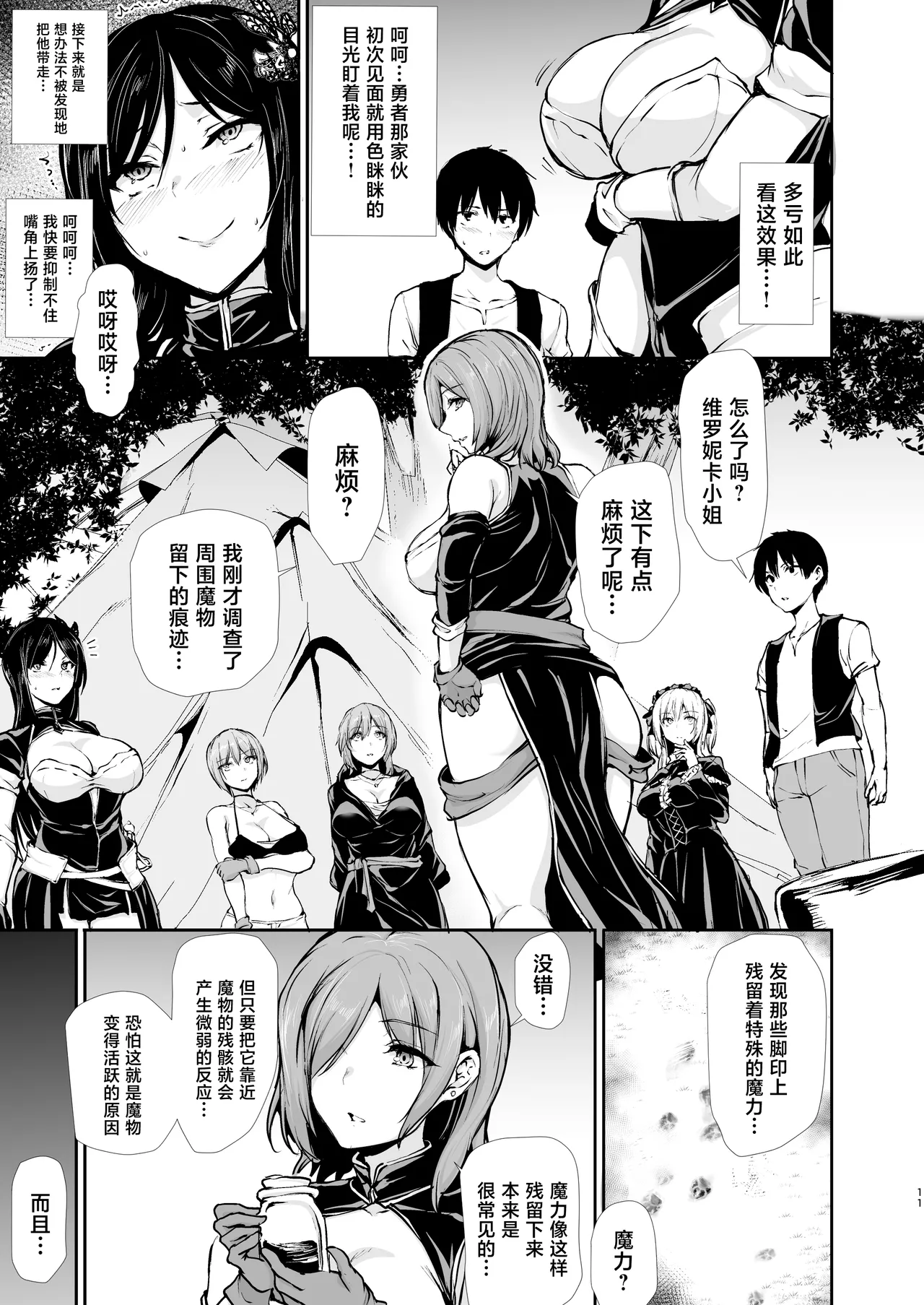[Shimapan (Tachibana Omina)] Isekai Harem Monogatari 10 [Chinese] [Digital] - Page 11