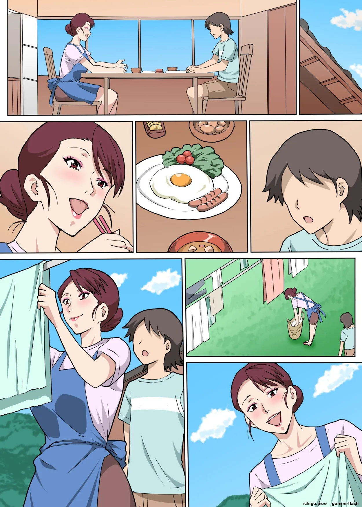 [Pairesshu] Inaka de Oba-san to Mechamecha Sex Shita Hanashi | THE STORY OF HOW I HAD [English] - Page 37
