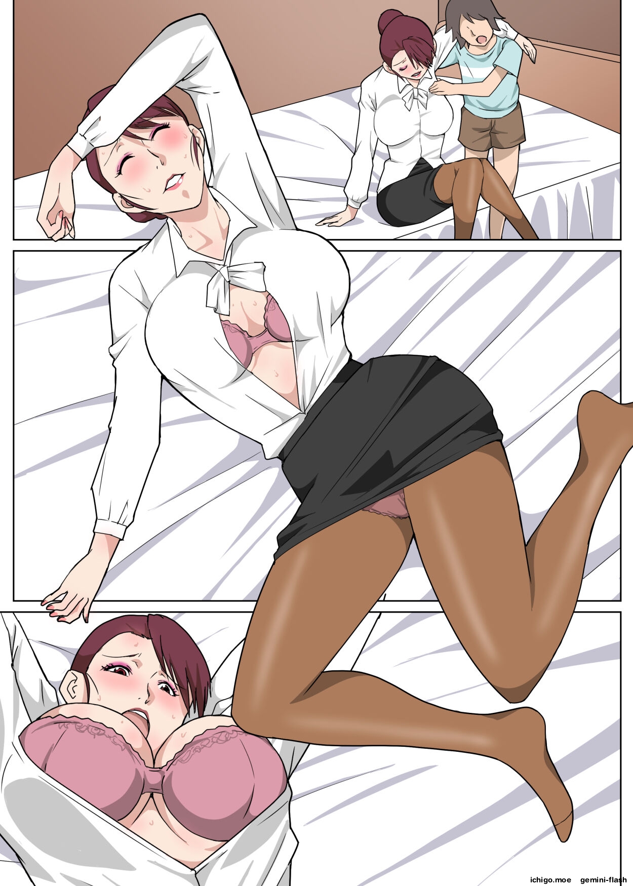 [Pairesshu] Inaka de Oba-san to Mechamecha Sex Shita Hanashi | THE STORY OF HOW I HAD [English] - Page 41