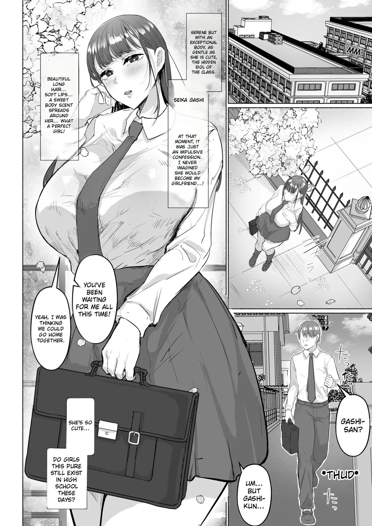 [Aburanabeshiki (puru)] Seiso Kanojo no Noumiso ga Nietagiru Futanari Kintama ni Okasarete Osananajimi kara Kaasan made Shuui no Mesu Subete Kuichirakasu Yarichin Osu ni Natteru... [English] [Digital] - Page 4