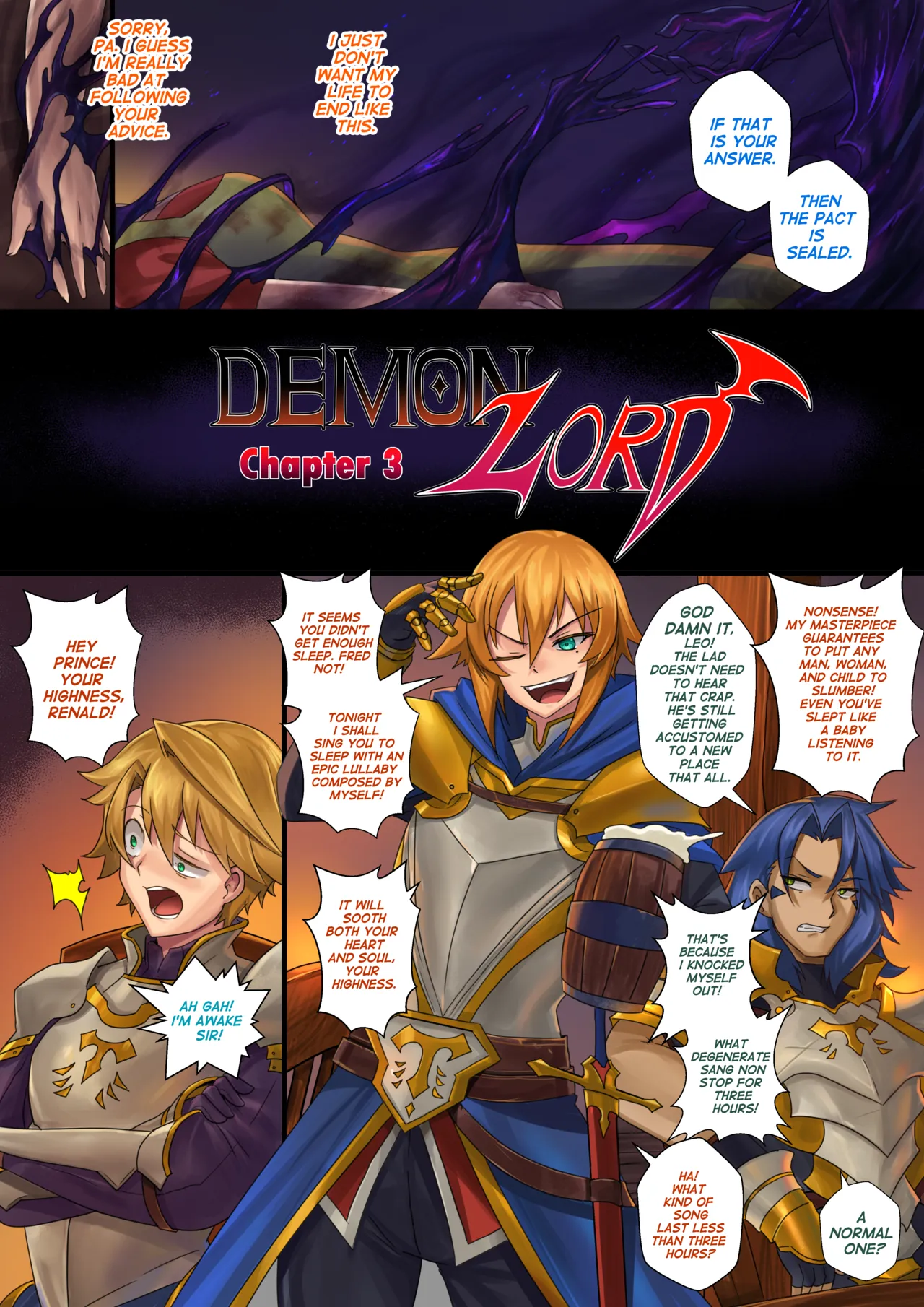 [ibenz009]Demon lord chapter 3（Original + Textless） - Page 4