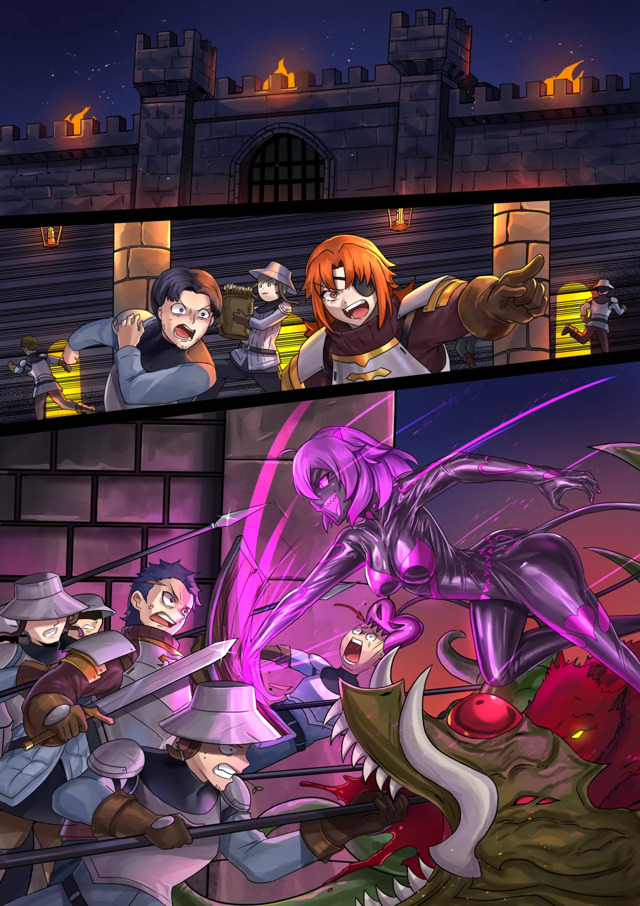 [ibenz009]Demon lord chapter 3（Original + Textless） - Page 55